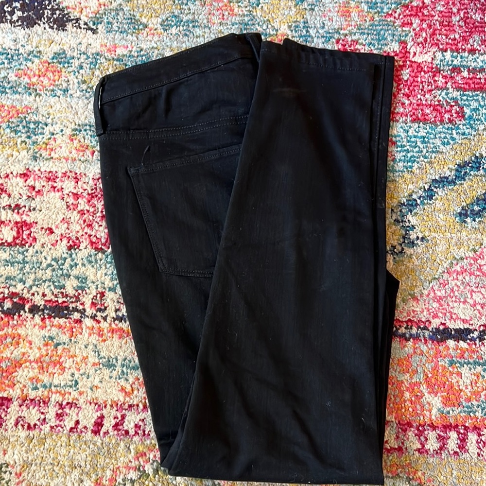 Black High Rise Skinny Jeans